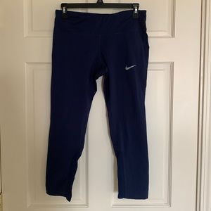 Navy Nike leggings
